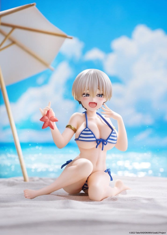 Uzaki-chan Wants to Hang Out! Desktop Cute PVC Figure Hana Uzaki (Swim wear Ver.) 13 cm 1