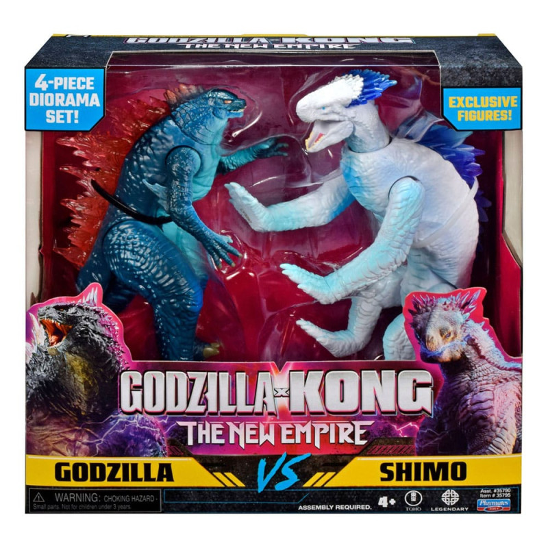 Godzilla x Kong: The New Empire Diorama 2-Pack Godzilla vs Shimo 15 cm 1