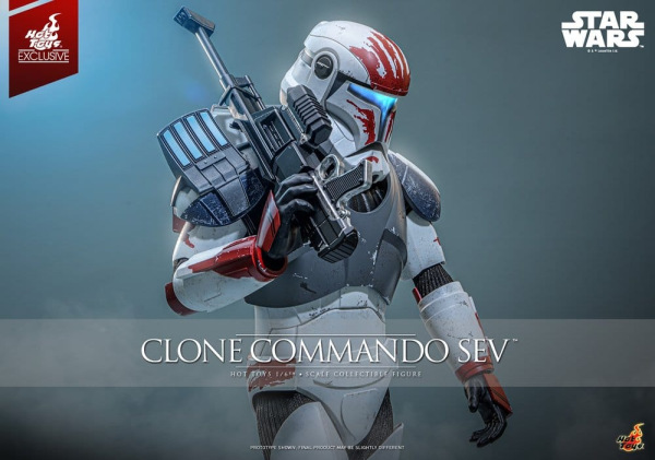 Star Wars: The Clone Wars Television Masterpiece Action Figure 1/6 Clone Commando Sev (Hot Toys Excl 1