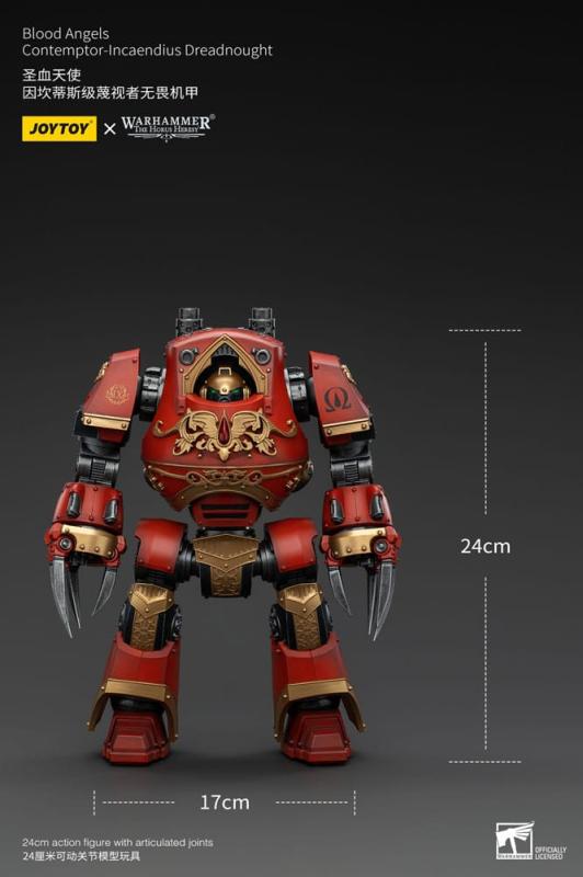 Warhammer The Horus Heresy Action Figure 1/18 Blood Angels Contemptor-Incaendius Dreadnought 24 cm