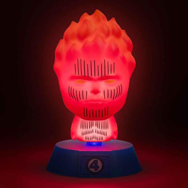 Fantastic Four Icons Light Human Torch 11 cm 6