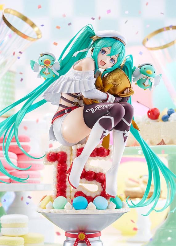 Hatsune Miku Characters PVC Statue 1/6 Racing Miku: 2023 - 15th Anniversary Ver. 26 cm