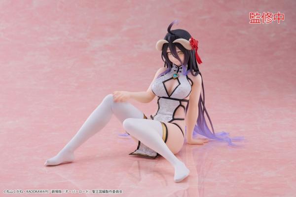 Overlord PVC Statue Desktop Cute Figure Albedo Chinese Dress Ver. 13 cm