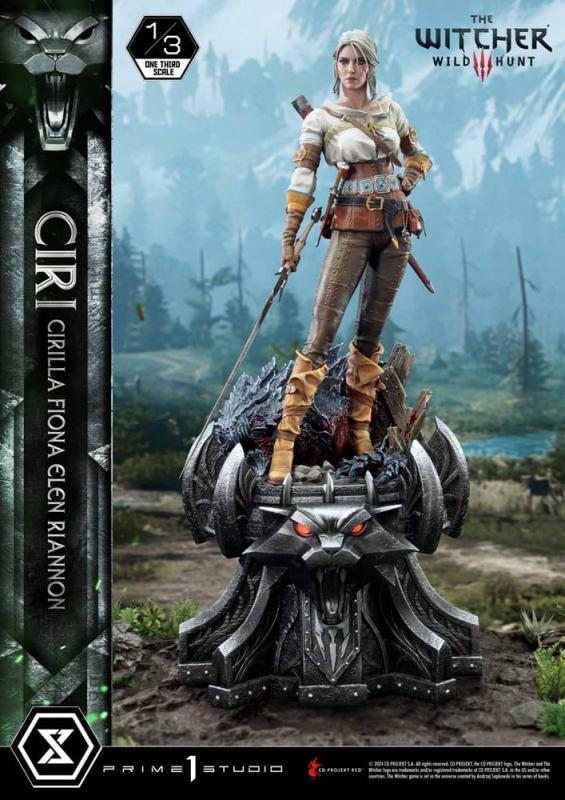 The Witcher 3: Wild Hunt Museum Masterline Statue 1/3 Wild Hunt Ciri Fiona Elen Riannon Bonus Versio