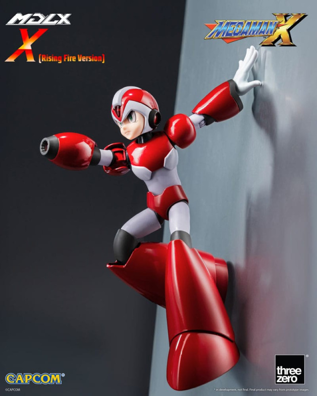 Mega Man MDLX Action Figure Rockman X / Mega Man X (Rising Fire Version) 12 cm 6