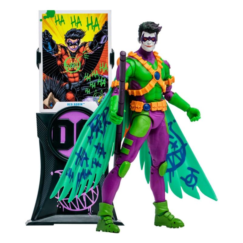 DC Multiverse Action Figure Jokerized Red Robin (New 52) (Gold Label) 18 cm