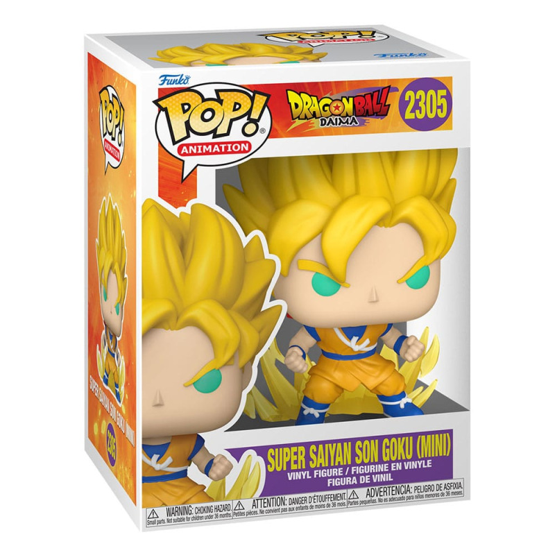 Dragon Ball Daima POP! Animation Vinyl Figure SS Son Goku w/Chase 9 cm Assortment (6) 1