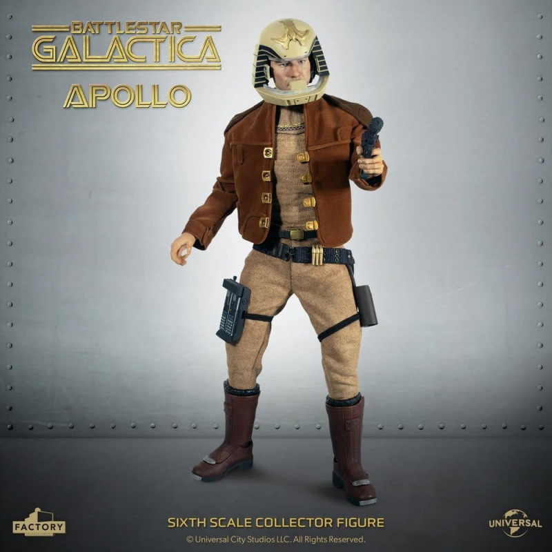 Battlestar Galactica Action Figure 1/6 Captain Apollo 15 cm 8