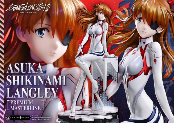 Evangelion: 3.0 + 1.0 Thrice Upon A Time Premium Masterline Series Statue 1/4 Asuka Shikinami Langle 1