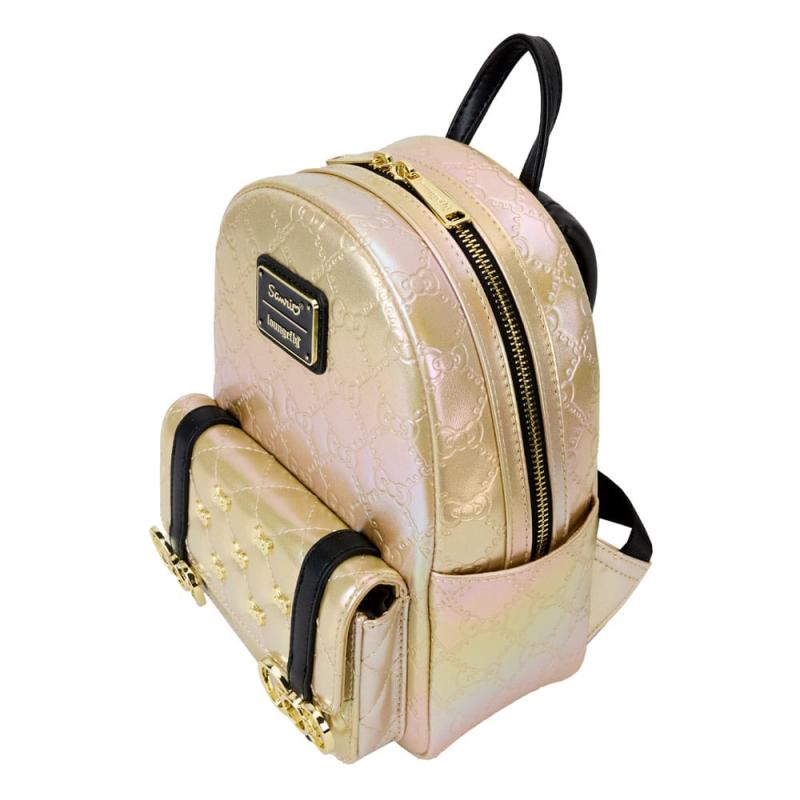 Hello Kitty 50th Anniversary by Loungefly Mini Backpack Metallic Gold