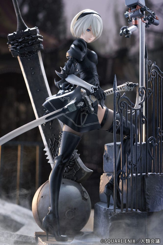 NieR:Automata Ver1.1a PVC Statue 1/7 YoRHa No. 2 Type B Search 31 cm 10