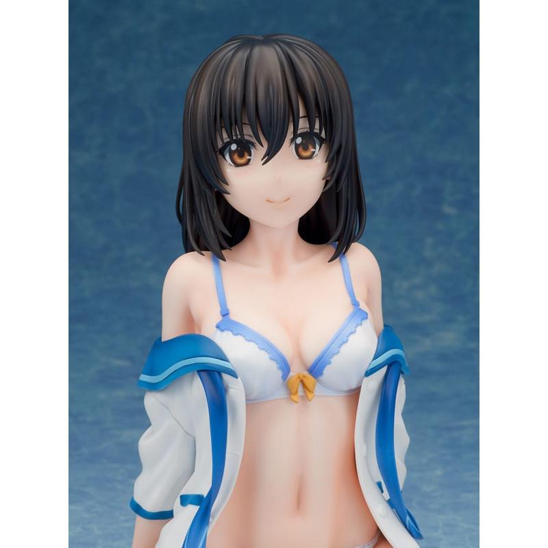 Strike the Blood Final PVC Statue 1/4 Yukina Himeragi White Lingerie Ver. 22 cm