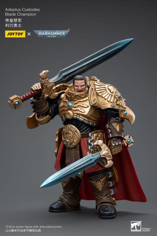 Warhammer 40k Action Figure 1/18 Adeptus Custodes Blade Champion 12 cm 3