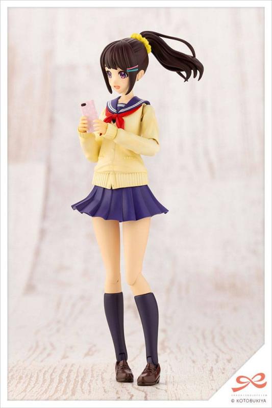 Sousai Shojo Teien Plastic Model Kit 1/10 Madoka Yuki Touou High School Winter Clothes 15 cm