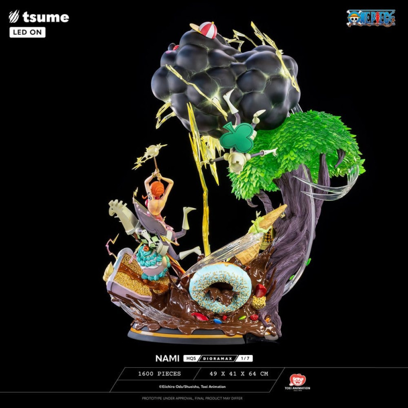 One Piece HQS Dioramax Figure 1/6 Nami 64 cm 5