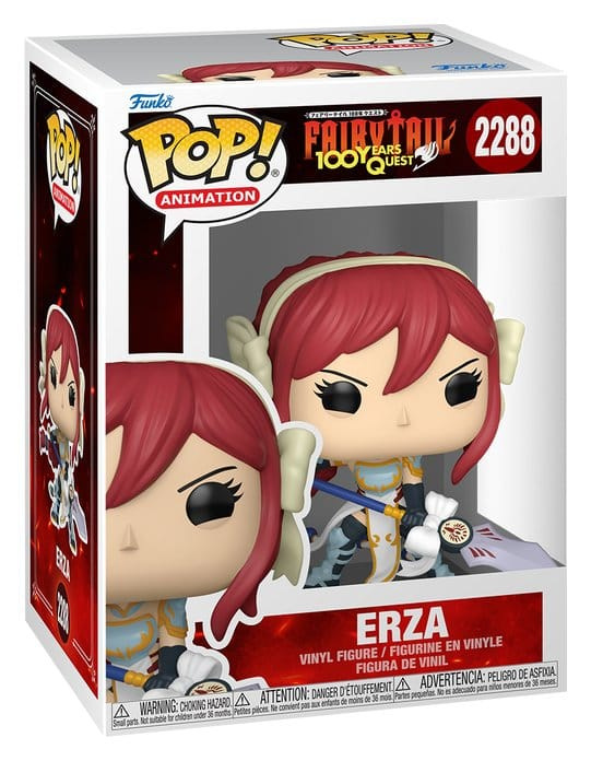 Fairy Tail 100 Year Quest POP! Animation Vinyl Figures Erza 9 cm 1