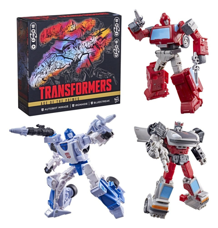 Transformers Age of the Primes Action Figure 3-Pack Autobot Mirage & Bluestreak & Ironhide 2