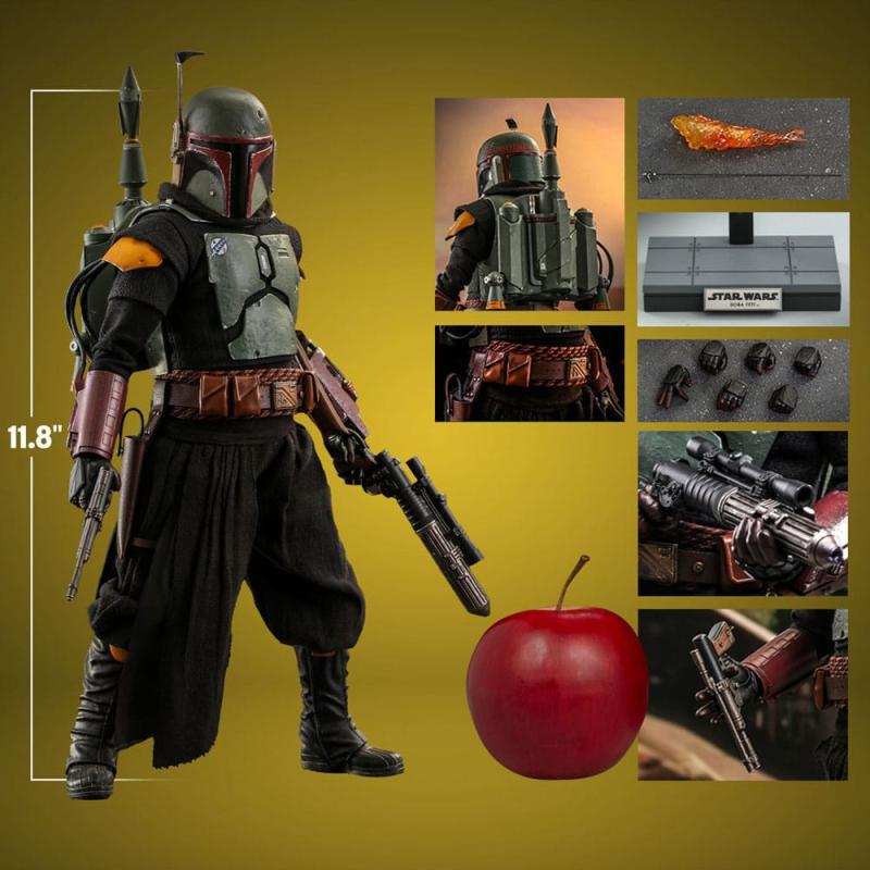 Star Wars: The Mandalorian Action Figure 1/6 Boba Fett Repaint Armor Special Edition 30 cm 7