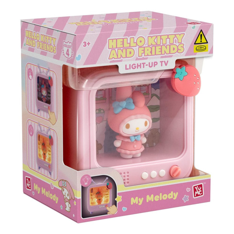 Sanrio Bedside Light TV Series Mini Figures Hello Kitty and Friends 8 cm Display (8) 5