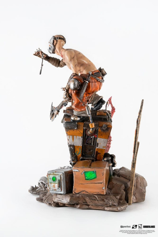 Borderlands 3 Statue 1/6 Psycho & Claptrap Diorama 40 cm 6