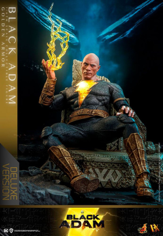 Black Adam DX Action Figure 1/6 Black Adam (Golden Armor) Deluxe Version 33 cm 7