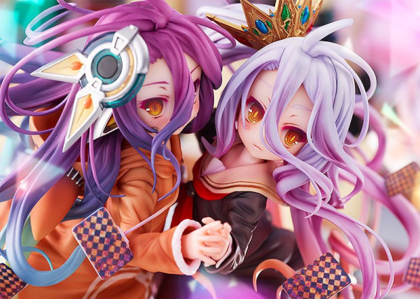 No Game No Life Statue 1/7 Shiro & Schwi 22 cm 9
