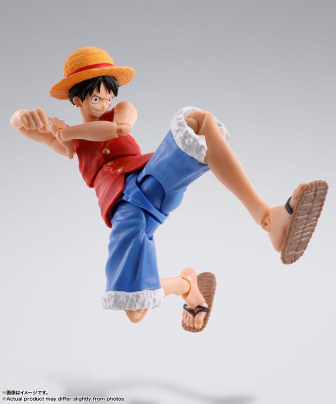 One Piece S.H. Figuarts Action Figure Monkey D. Ruffy Romance Dawn 15 cm