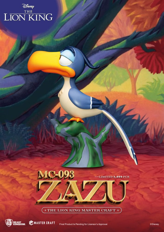 Disney Master Craft Statue The Lion King Zazu 20 cm 1