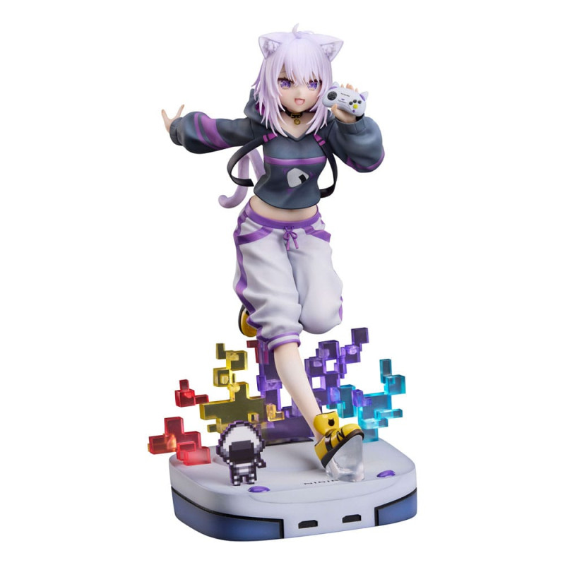 Hololive Production PVC Statue 1/7 Nekomata Okayu We Are Gamers Ver. 23 cm