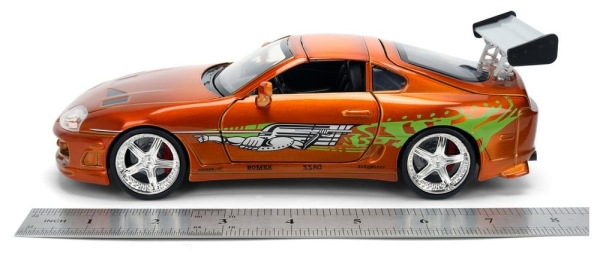 Fast & Furious Diecast Model 1/24 Anniversary Toyota Supra 9 cm 9