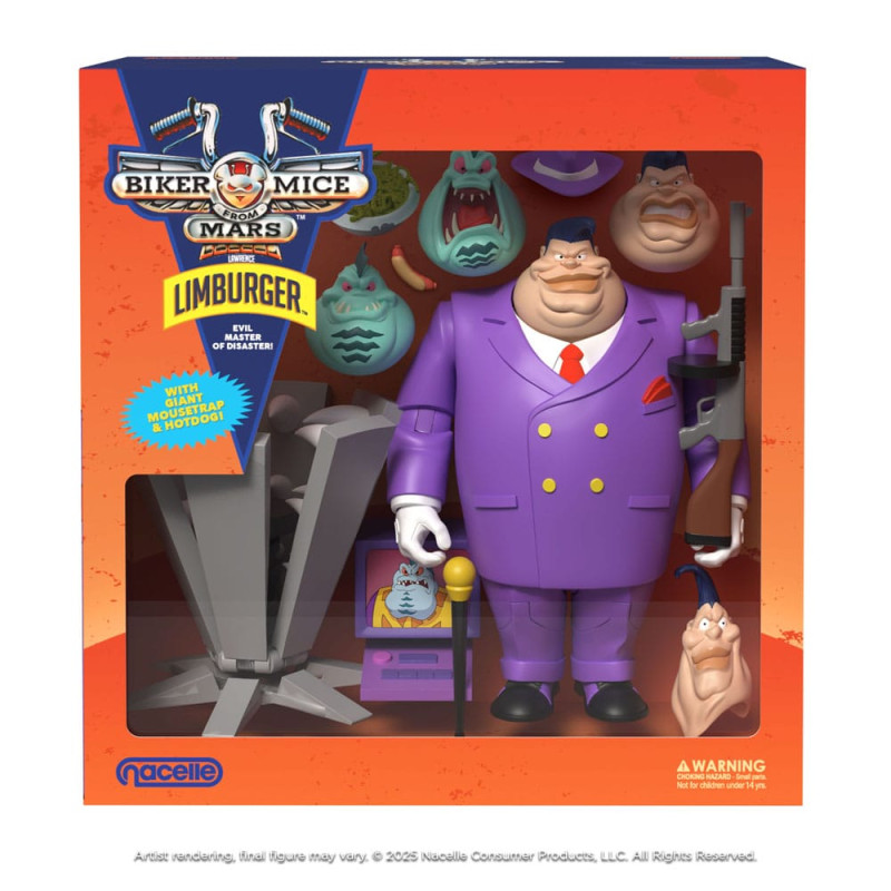 Biker Mice From Mars Action Figure Limburger 23 cm 2