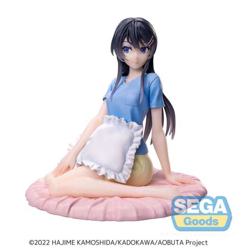 Rascal Does Not Dream of Bunny Girl Senpai Luminasta PVC Statue Mai Sakurajima Pajamas 14 cm