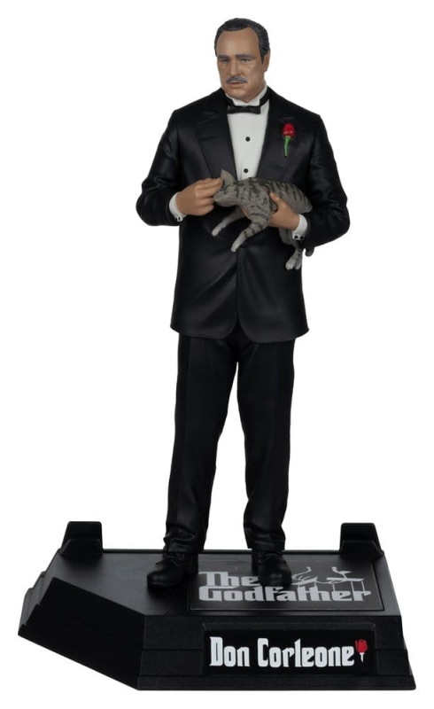 The Godfather Movie Maniacs Paramount Figure Don Corleone 17 cm