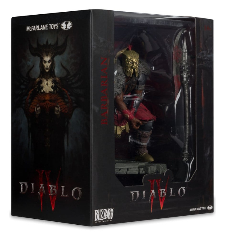 Diablo IV 1/12 Scale Limited Edition Posed Figure Barbarian 12 cm 8
