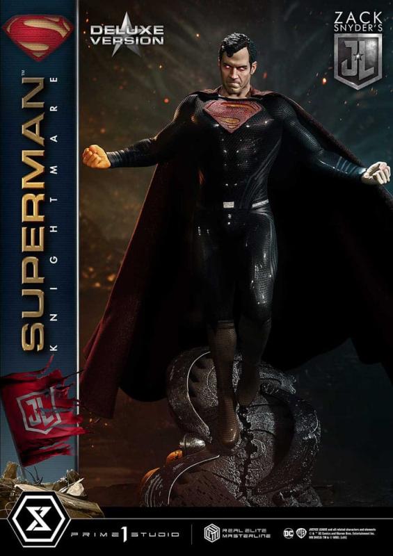 Zack Snyder's Justice League Real Elite Masterline Series Statue 1/3 Superman Knightmare Color Editi 5