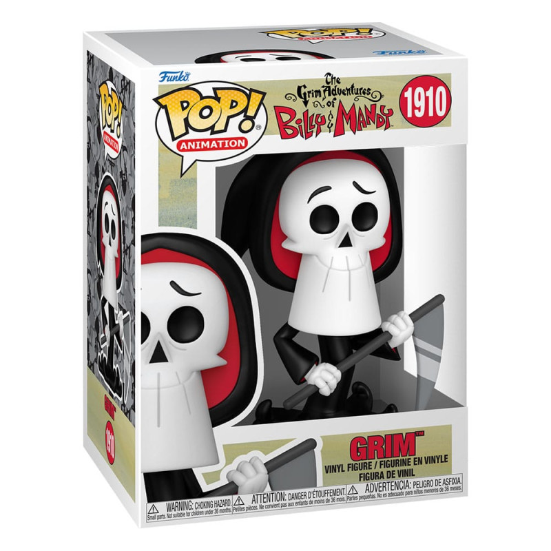 Ed, Edd and Eddy POP! TV Vinyl Figure Grim 9 cm 1