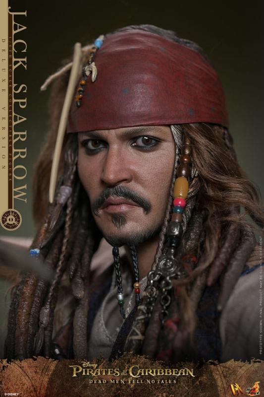 Pirates of the Caribbean: Dead Men Tell No Tales DX Action Figure 1/6 Jack Sparrow (Deluxe Version) 6