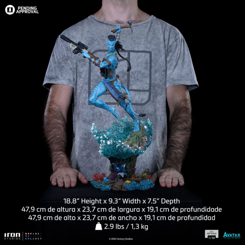 Avatar: The Way of Water BDS Art Scale Statue 1/10 Lizard 21 cm 7