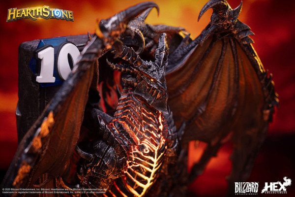 Hearthstone 3D Art Frame Statue Deathwing 34 cm 6