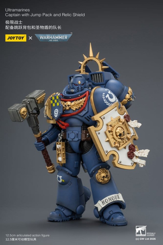 Warhammer Action Figure Ultramarines Captain 13 cm 2
