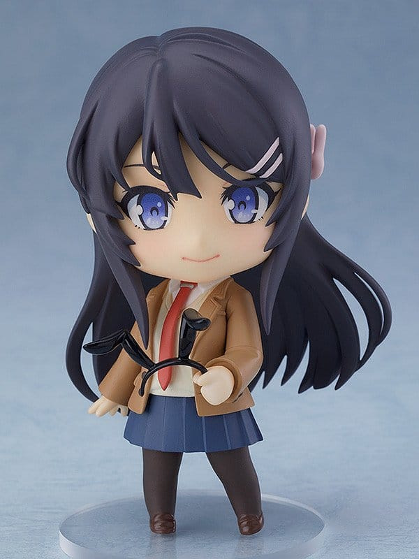 Rascal Does Not Dream of Bunny Girl Senpai Nendoroid Action Figure Mai Sakurajima 10 cm 1