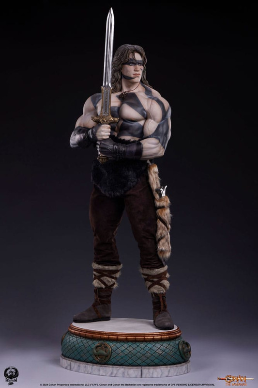 Conan the Barbarian Elite Series Statue 1/2 Conan Warpaint Edition 116 cm 11