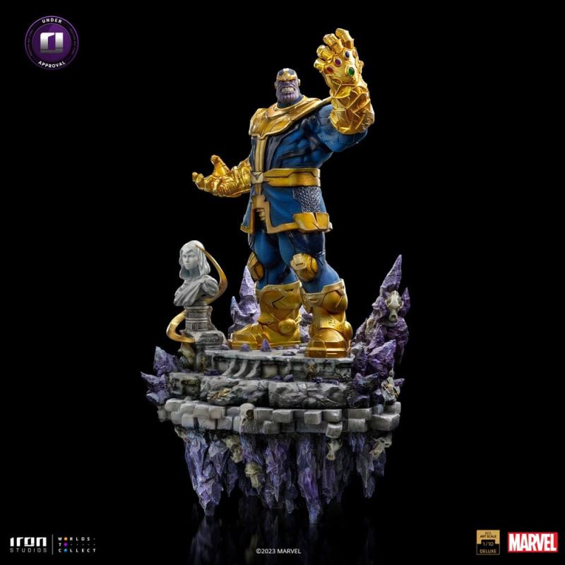 Marvel Deluxe BDS Art Scale Statue 1/10 Thanos Infinity Gaunlet Diorama 42 cm