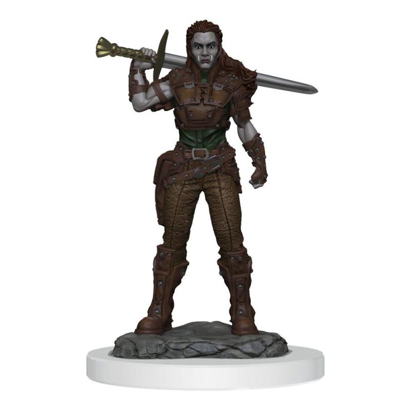 D&D Nolzur's Marvelous Miniatures Unpainted Miniatures 2-Pack Orc Fighter Female