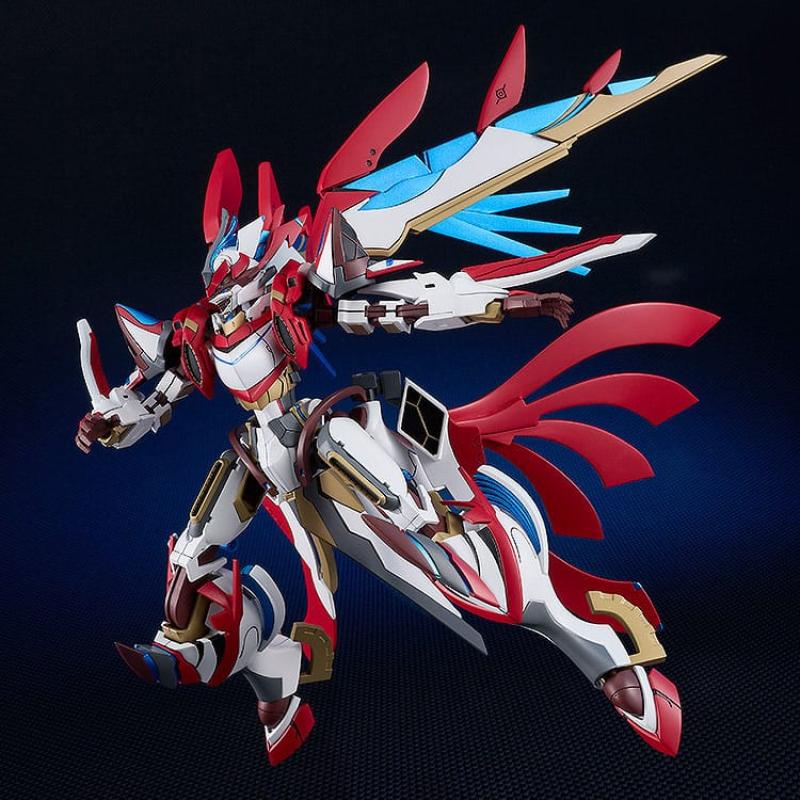 Majestic Prince Moderoid Plastic Model Kit Red Five 15 cm