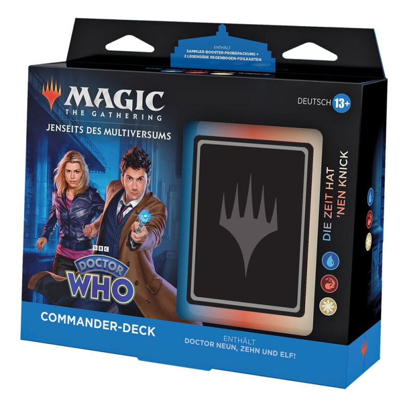 Magic the Gathering Jenseits des Multiversums: Doctor Who Commander Decks Display (4) german 3