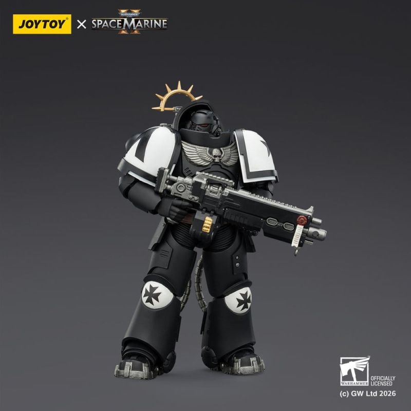 Warhammer 40,000 Action Figure Game Edition Black Templars Heavy Intercessor 13 cm 3