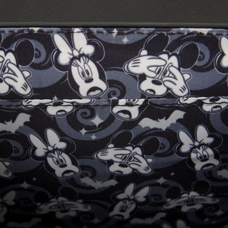 Mickey & Minnie by Loungefly Crossbody Spiderweb and Bats 3