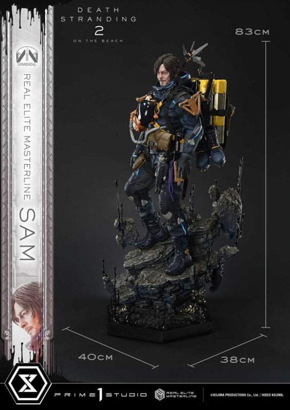Death Stranding 2: On the Beach Real Elite Masterline Series Statue 1/3 Sam 83 cm 5