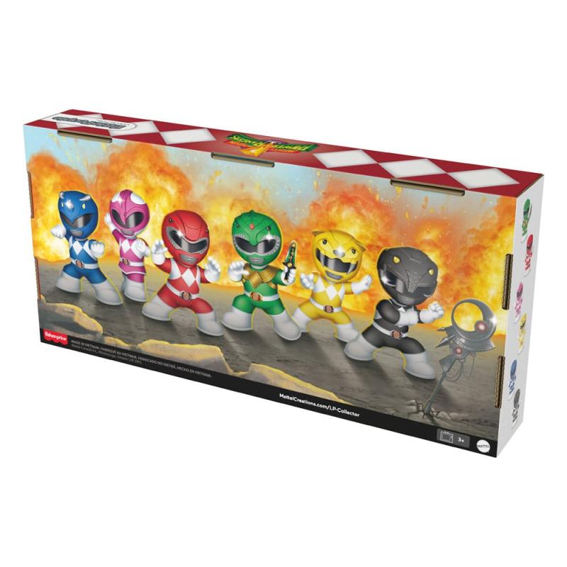 Mighty Morphin Power Rangers Fisher-Price Little People Collector Mini Figures 6-Pack 7 cm 13